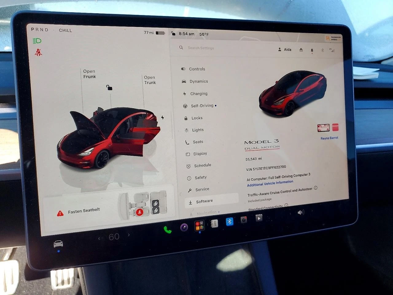 Tesla Model 3 PERFORMANCE Dual Motor AWD, снимка 9 - Автомобили и джипове - 56426588