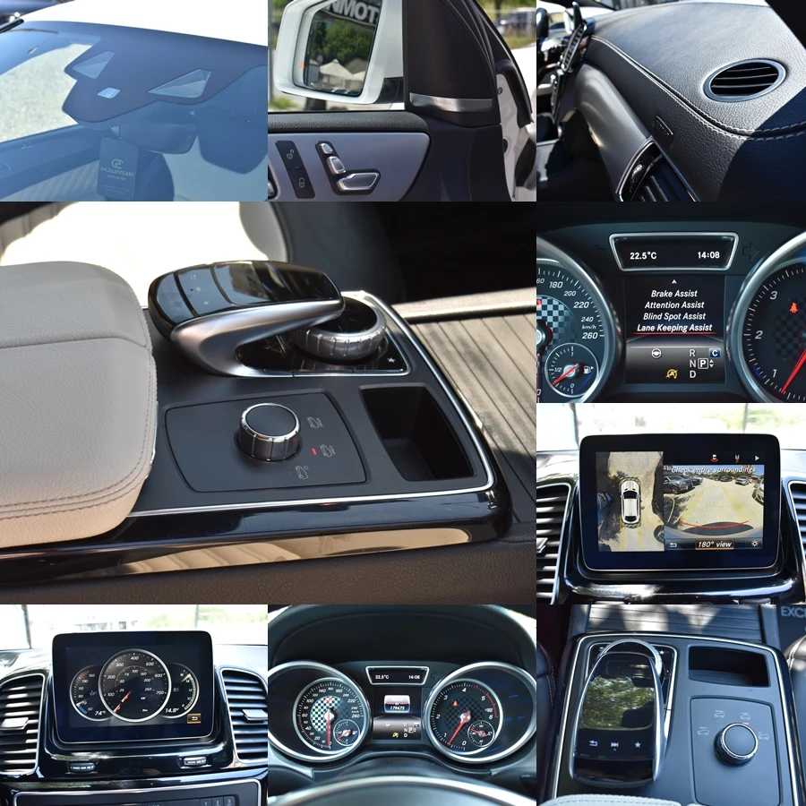 Mercedes-Benz GLE 350 AMG* DESIGNO* 360CAM* Серв ист* LINE* DISS* BRAKE*, снимка 17 - Автомобили и джипове - 54880843