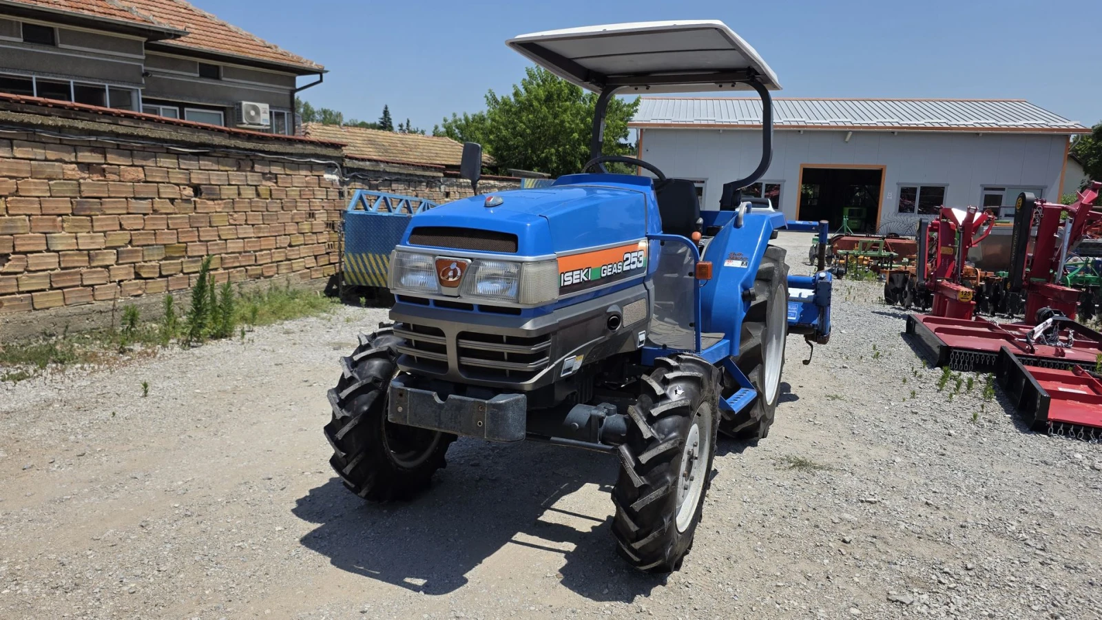 Трактор ISEKI TG253F GEAS с фреза, 4х4, 25 кс., АграБГ Джолев, снимка 7 - Селскостопанска техника - 53429820