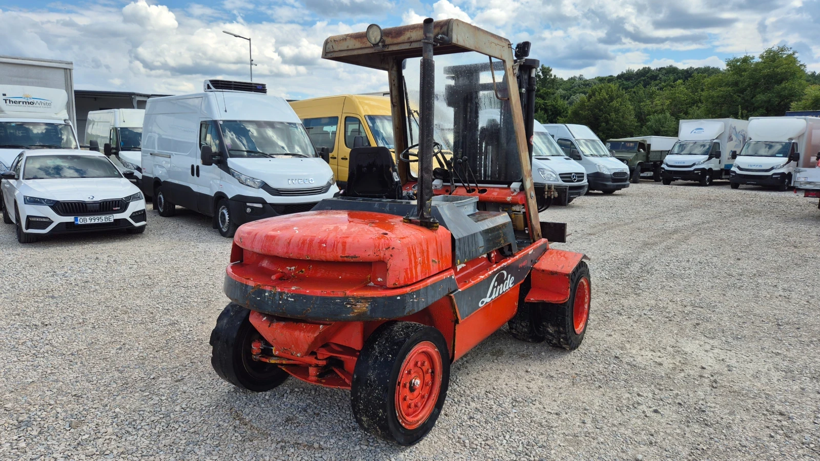 Мотокар Linde LINDE H40 * ШВЕЙЦАРИЯ* , снимка 5 - Индустриална техника - 55189169