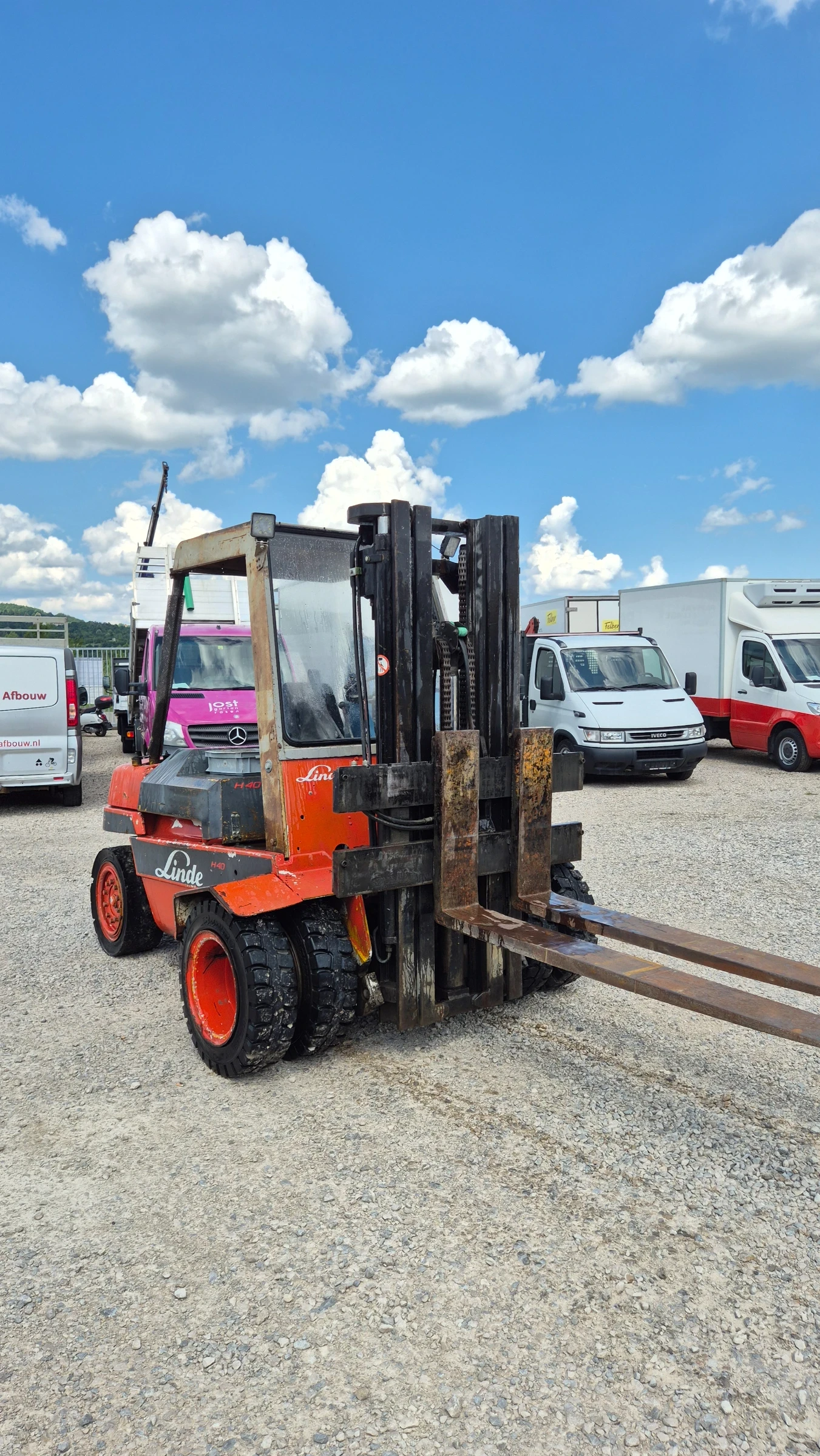 Мотокар Linde LINDE H40 * ШВЕЙЦАРИЯ* , снимка 3 - Индустриална техника - 55189169