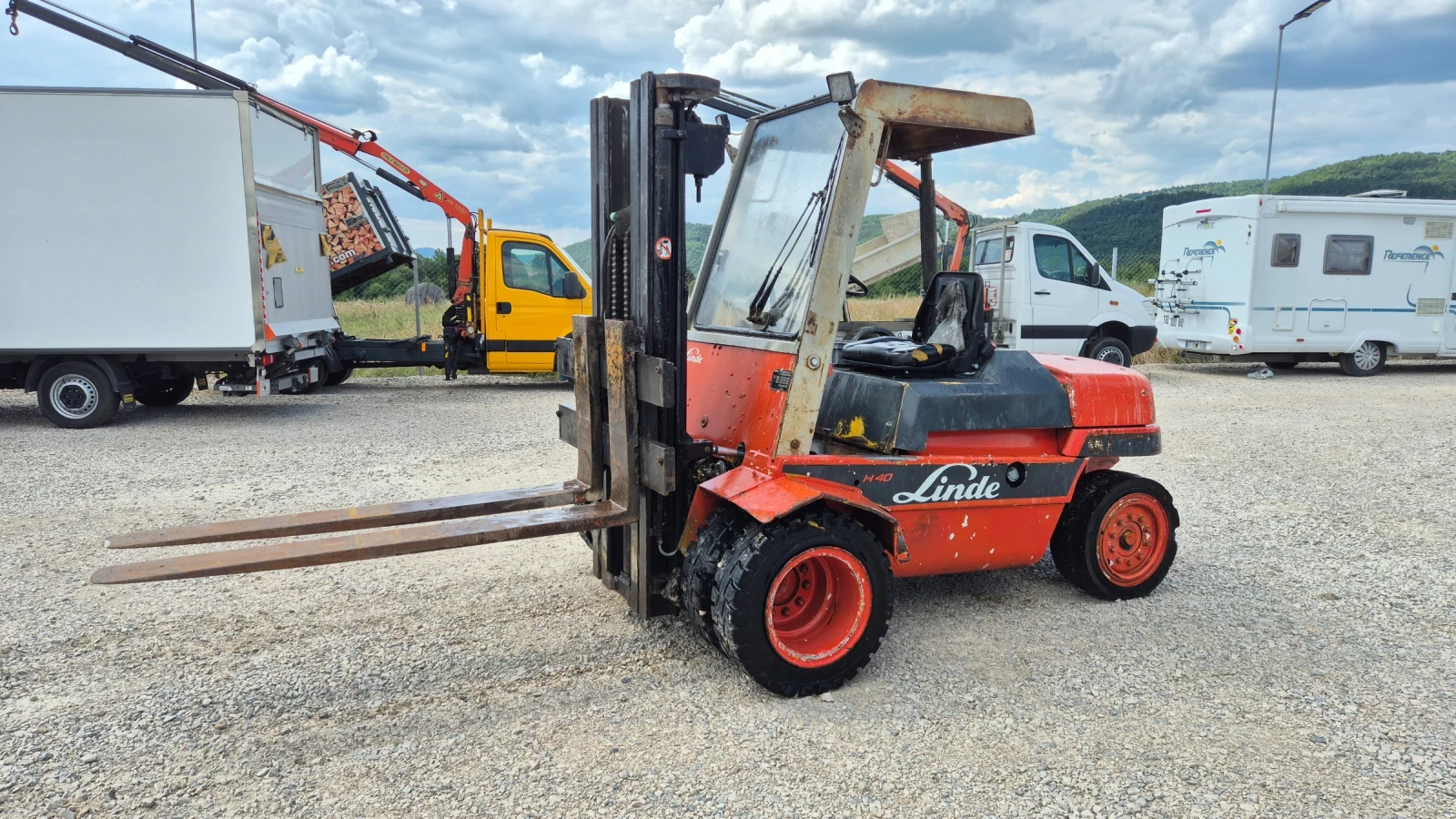 Мотокар Linde LINDE H40 * ШВЕЙЦАРИЯ* 
