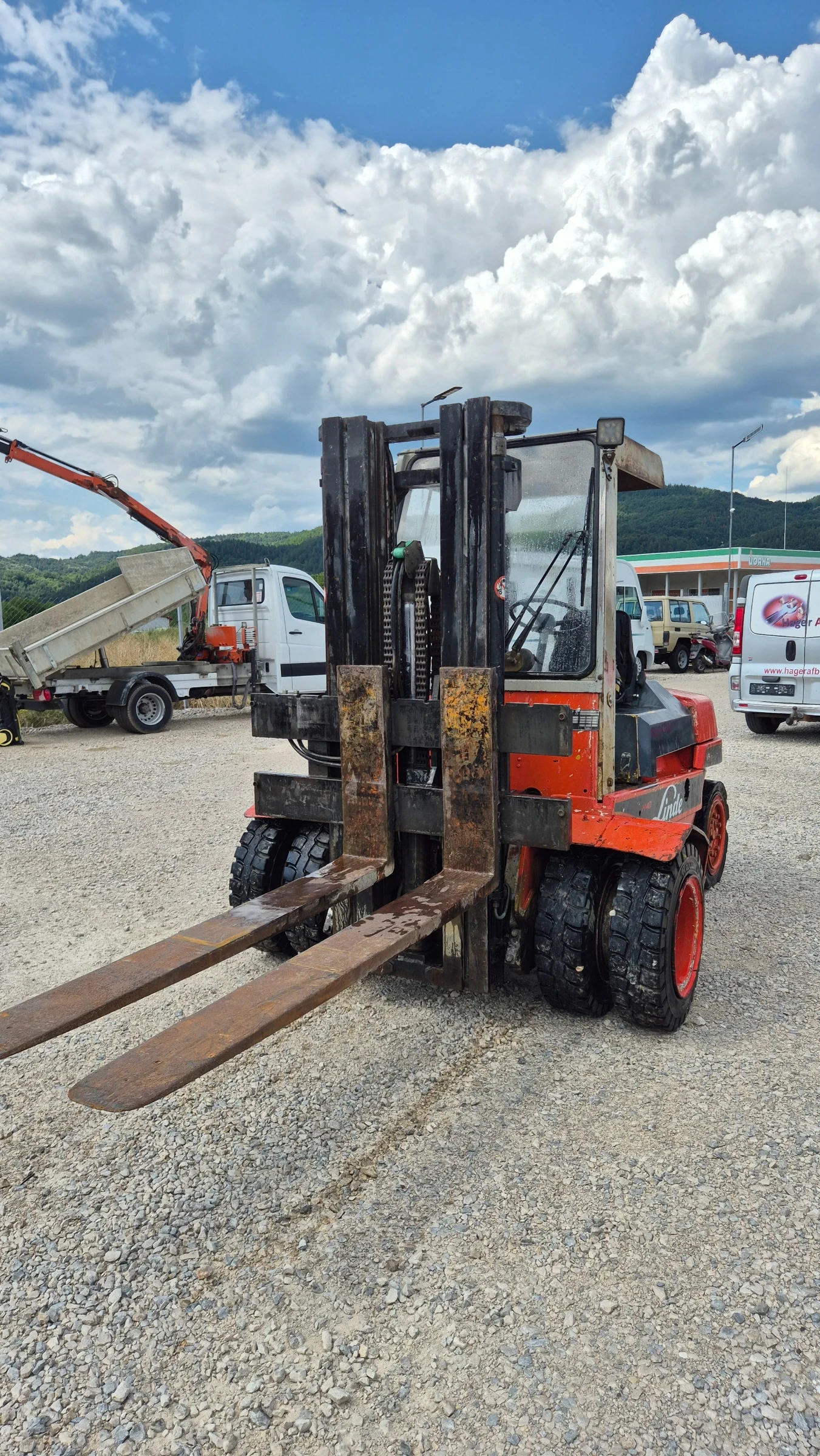 Мотокар Linde LINDE H40 * ШВЕЙЦАРИЯ* , снимка 2 - Индустриална техника - 55189169