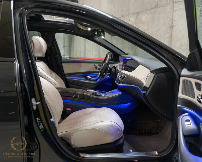 Mercedes-Benz S 400 AMG* LONG* 4MATIC* TV* PANO* BURMESTER* FULLMAX* , снимка 10 - Автомобили и джипове - 51658252