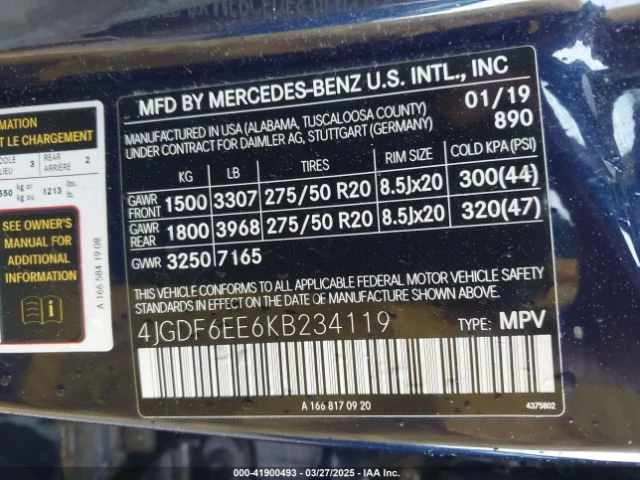 Mercedes-Benz GLS 450 4MATIC CARFAX АВТО КРЕДИТ - 38500 лв. - 44480443 | Car24.bg