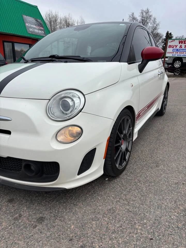 Fiat 500 * ABARTH* MANUAL* RED LEATHER*  | Mobile.bg � ����������� 7