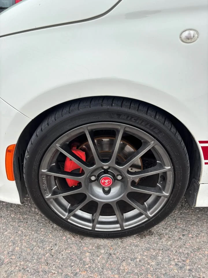 Fiat 500 * ABARTH* MANUAL* RED LEATHER*  | Mobile.bg � ����������� 12