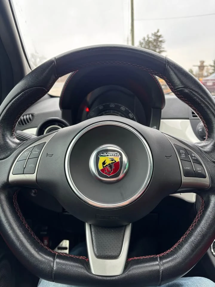 Fiat 500 * ABARTH* MANUAL* RED LEATHER*  | Mobile.bg � ����������� 13