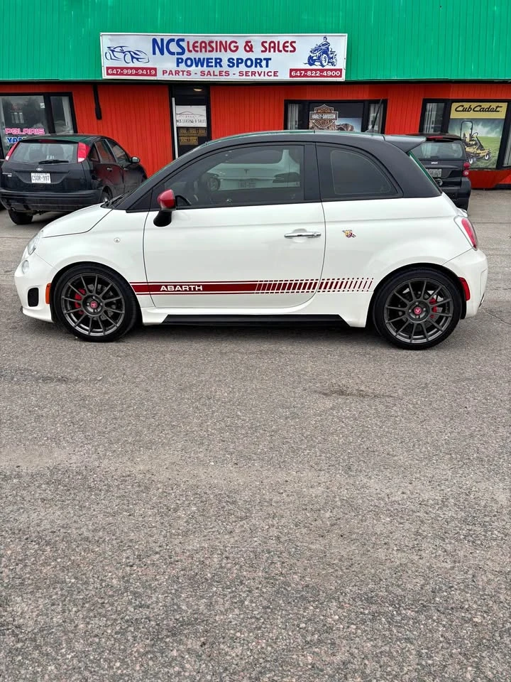 Fiat 500 * ABARTH* MANUAL* RED LEATHER*  | Mobile.bg � ����������� 2