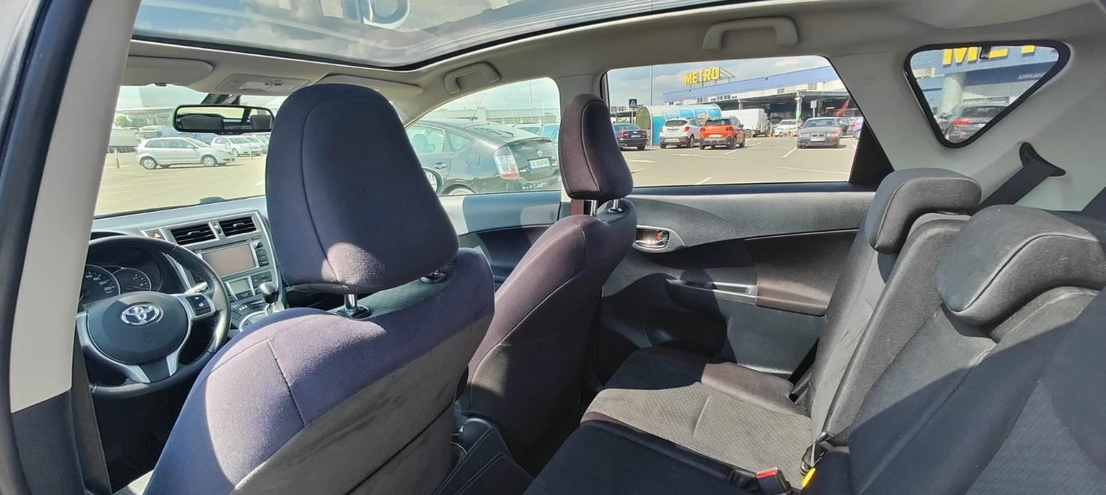 Toyota Verso S 1.4 Diesel Automatic, снимка 9 - Автомобили и джипове - 55543355