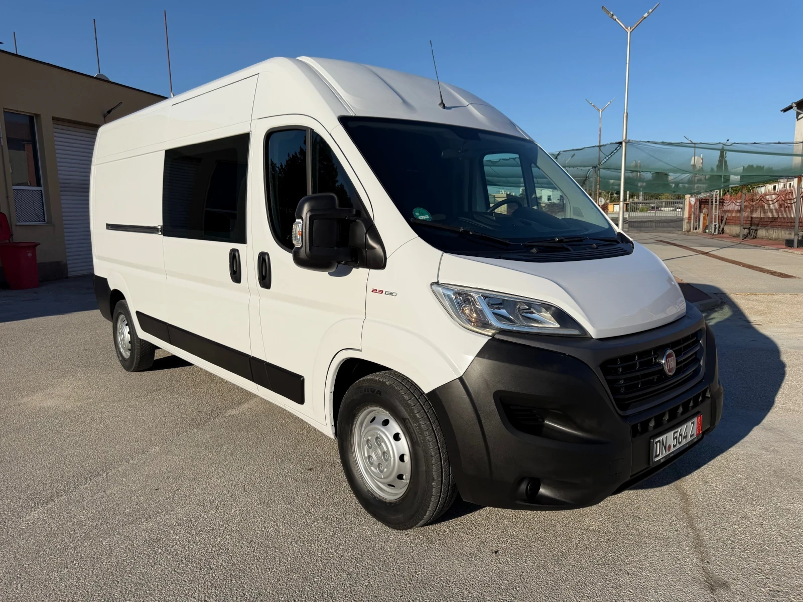 Fiat Ducato 2.3MJET L4H2 5+ 1места КЛИМА ТОВАРЕН ГЕРМАНИЯ, снимка 8 - Бусове и автобуси - 55996663