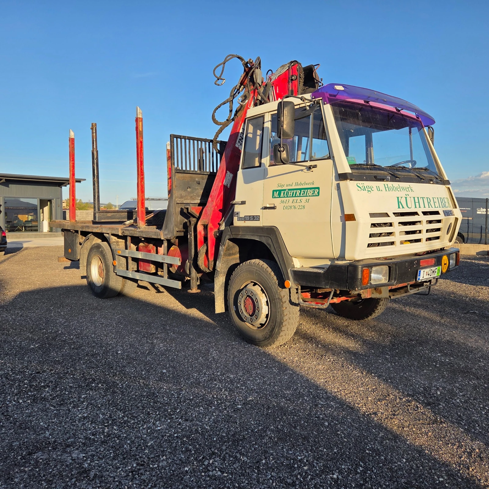 Steyr 19 4x4 Penz HL 8000, снимка 9 - Камиони - 55953985