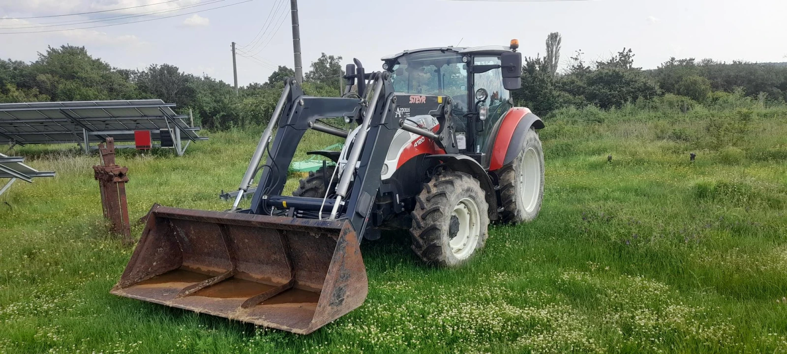 Трактор Steyr Kompaкt 4120