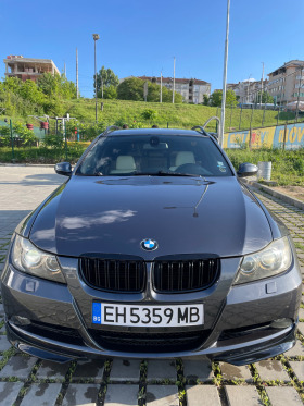 BMW 320 BMW E91 * NAVI * KOJA * CUPHOLDERS , снимка 1