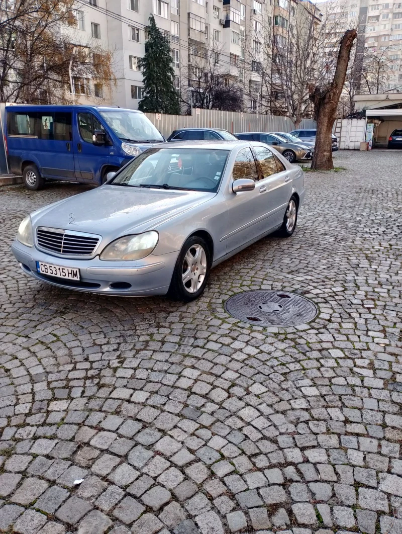 Mercedes-Benz S 320 газ-инж ! , снимка 1 - Автомобили и джипове - 48103044