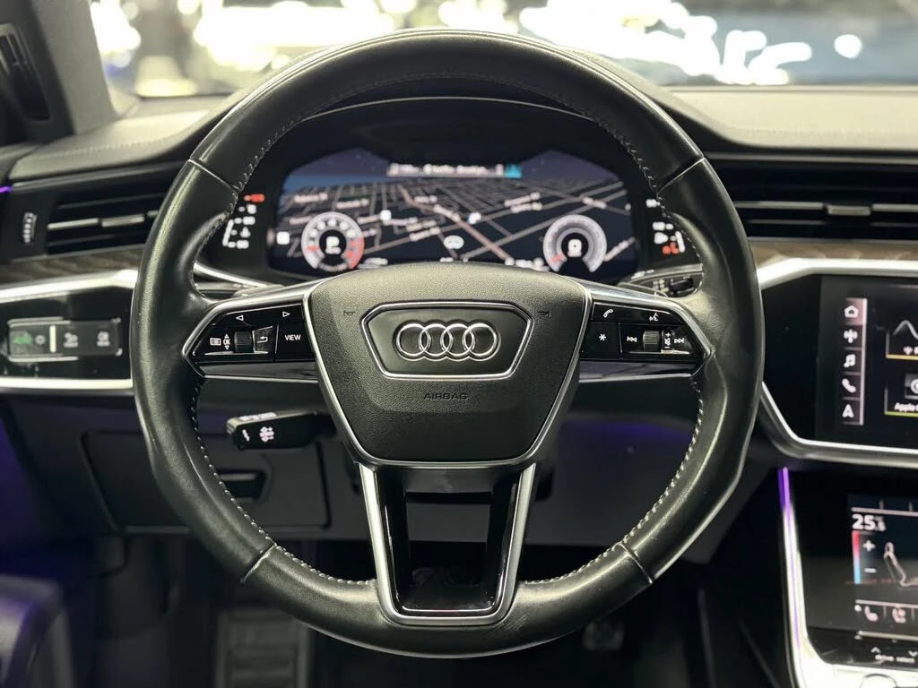 Audi A7 TECHNIK* B&O* HEAD-UP* 360 CAM* ОБДУХВАНЕ* КЕЙЛЕС - изображение 10
