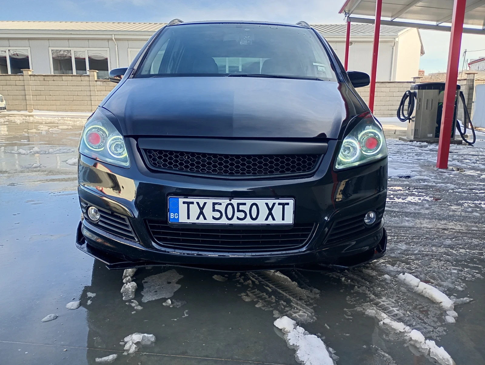 Opel Zafira 1.9 OPC line, снимка 4 - Автомобили и джипове - 53565345