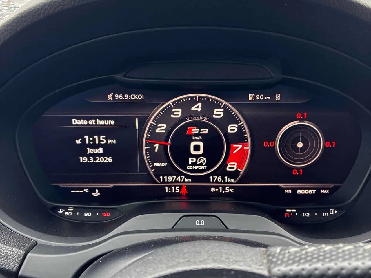 Audi S3 Technik/CARFAX/ПАНОРАМА/ПОДГРЕВИ, снимка 9 - Автомобили и джипове - 53907096