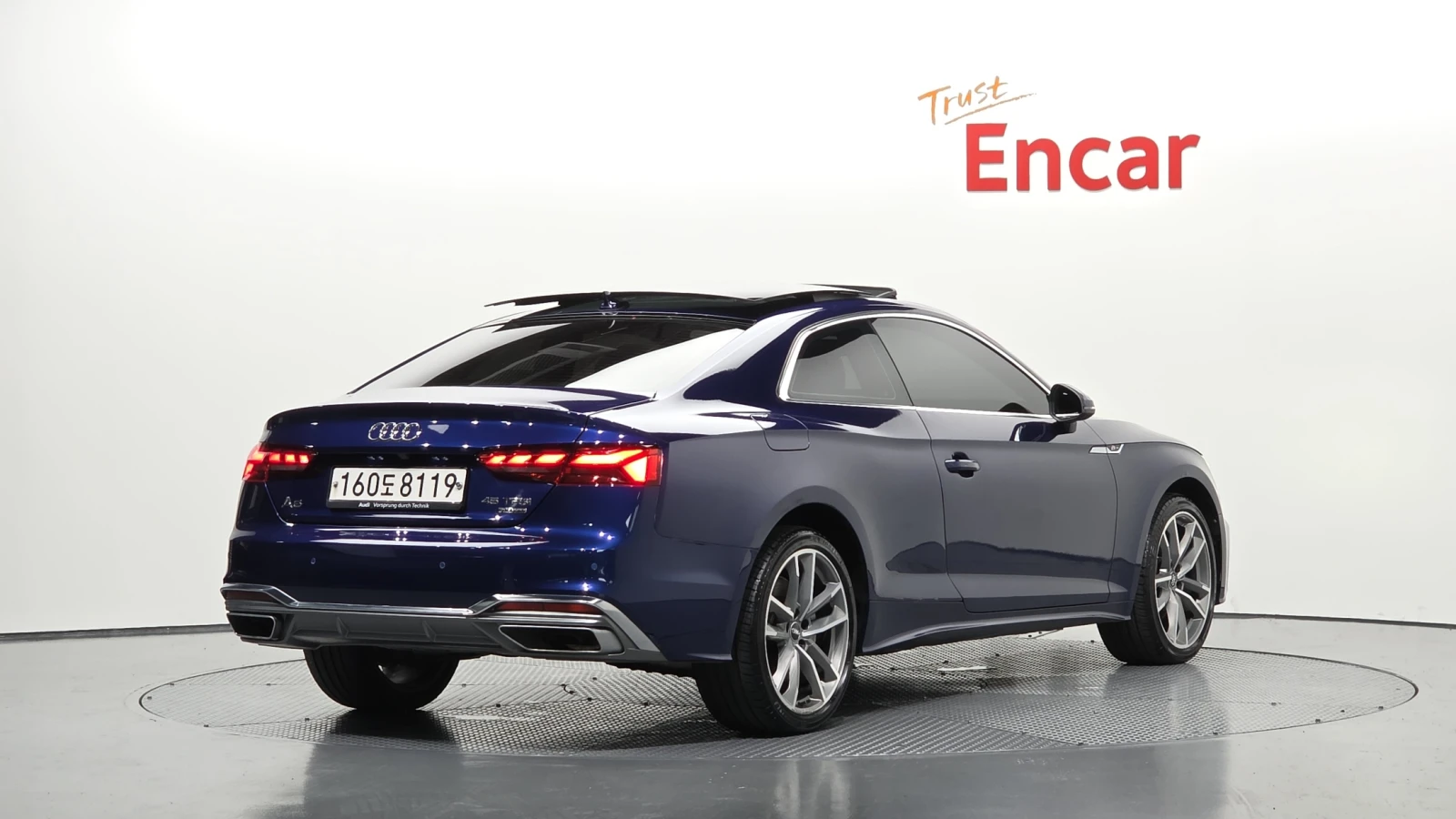 Audi A5 45TFSI* QUATTRO* PREMIUM* ПОДГРЕВ* HUD* КАМЕРА* ПА, снимка 2 - Автомобили и джипове - 55324370