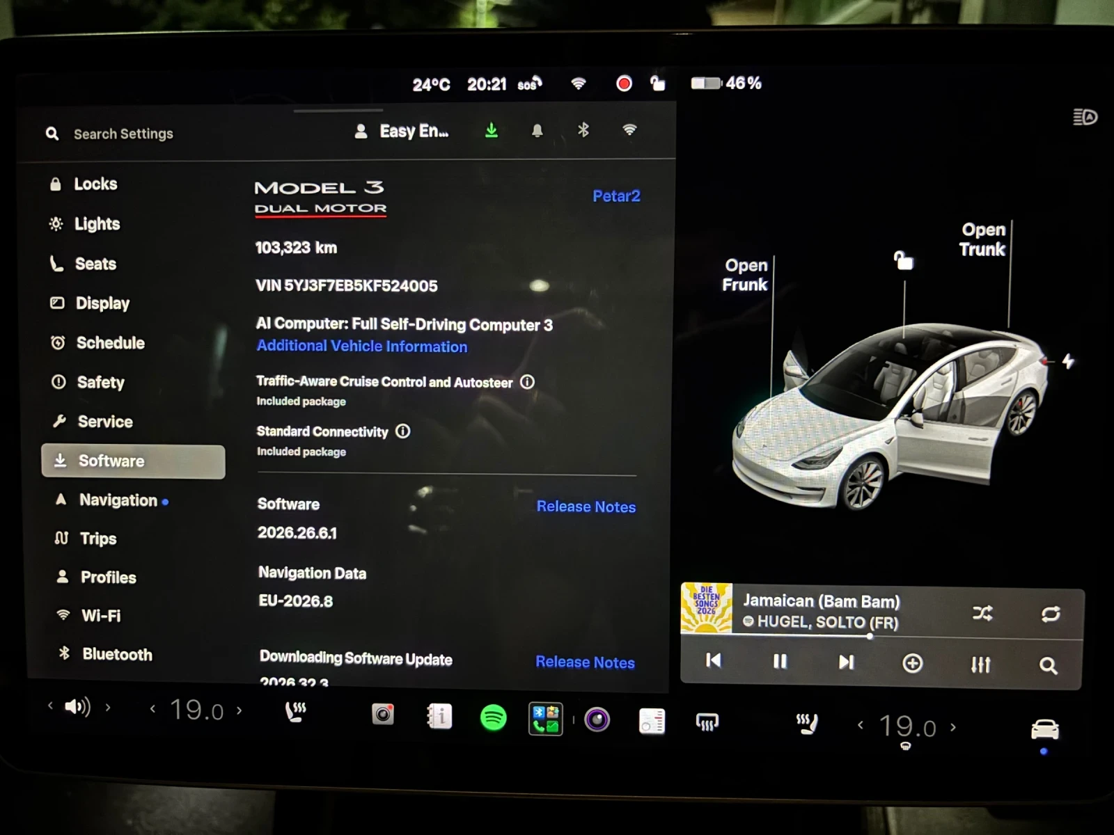 Tesla Model 3 Performance AWD | 2019 | 513 к.с. | , снимка 12 - Автомобили и джипове - 56130737