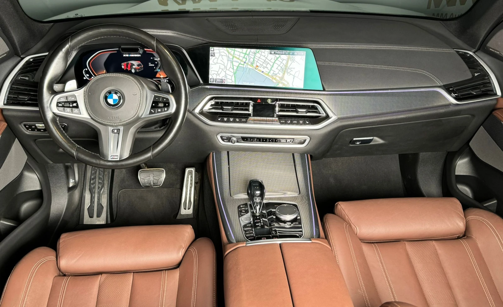 BMW X5 M50i M-Sport* Pano* Harman/Kardon* ShadowLine* 360 - изображение 9