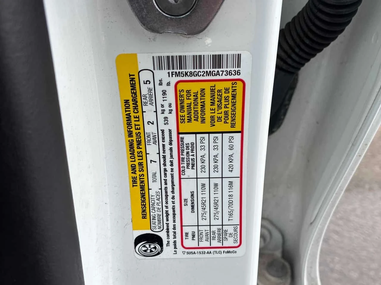 Ford Explorer ST  CARFAX, снимка 13 - Автомобили и джипове - 53825755