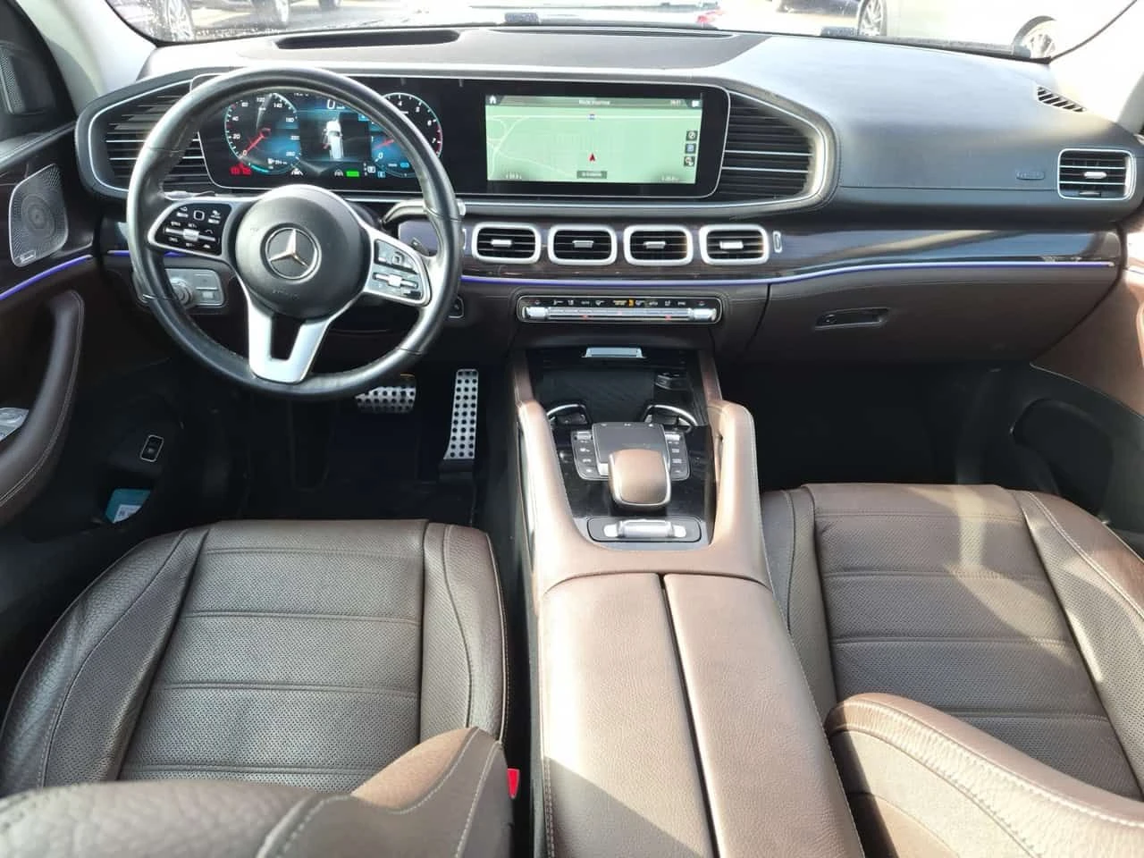 Mercedes-Benz GLS 450 ОБДУХВАНЕ * BURMESTER * ПАНО * 360 * МАСАЖ, снимка 10 - Автомобили и джипове - 54611705