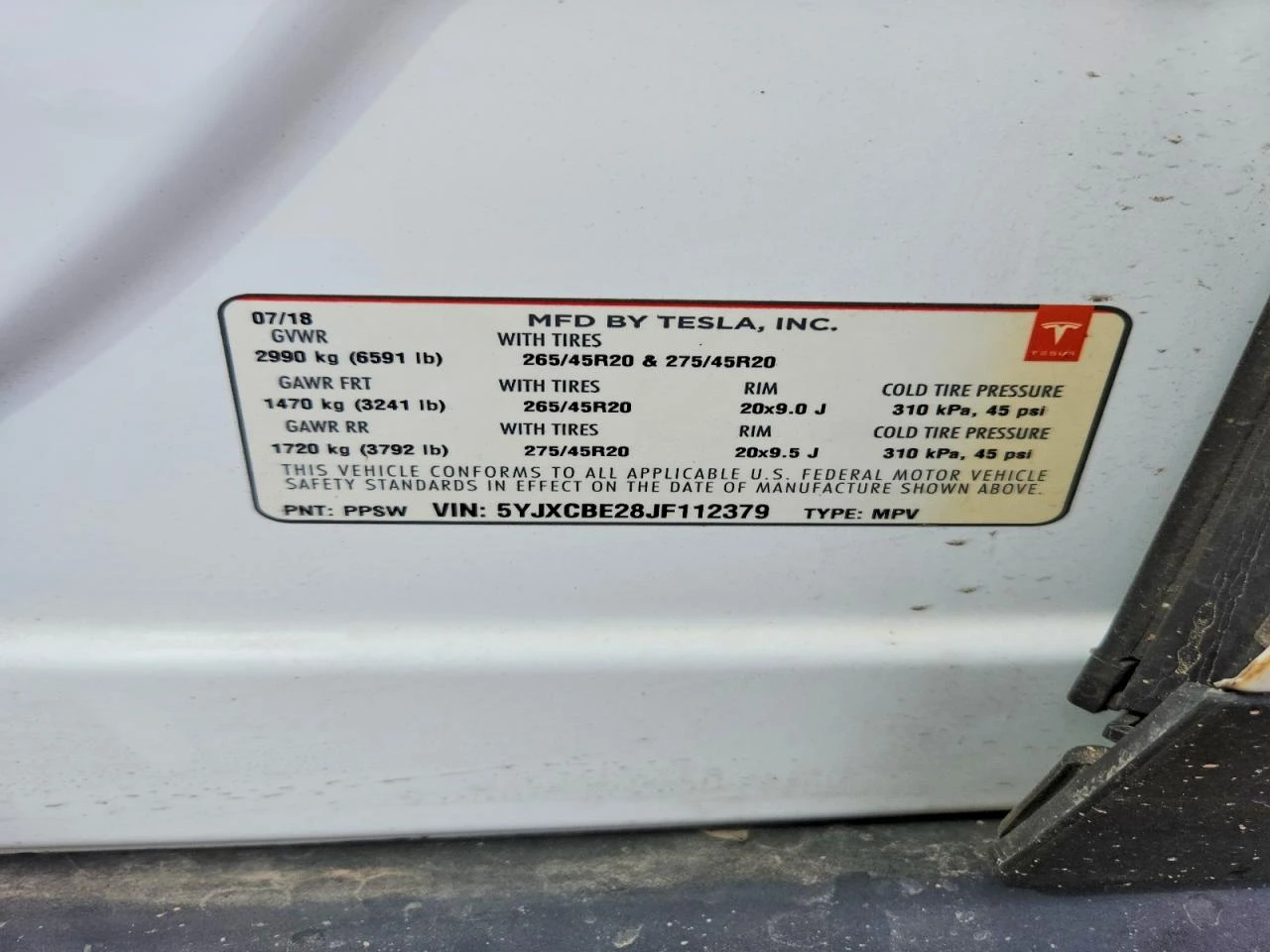 Tesla Model X, снимка 12 - Автомобили и джипове - 54906949