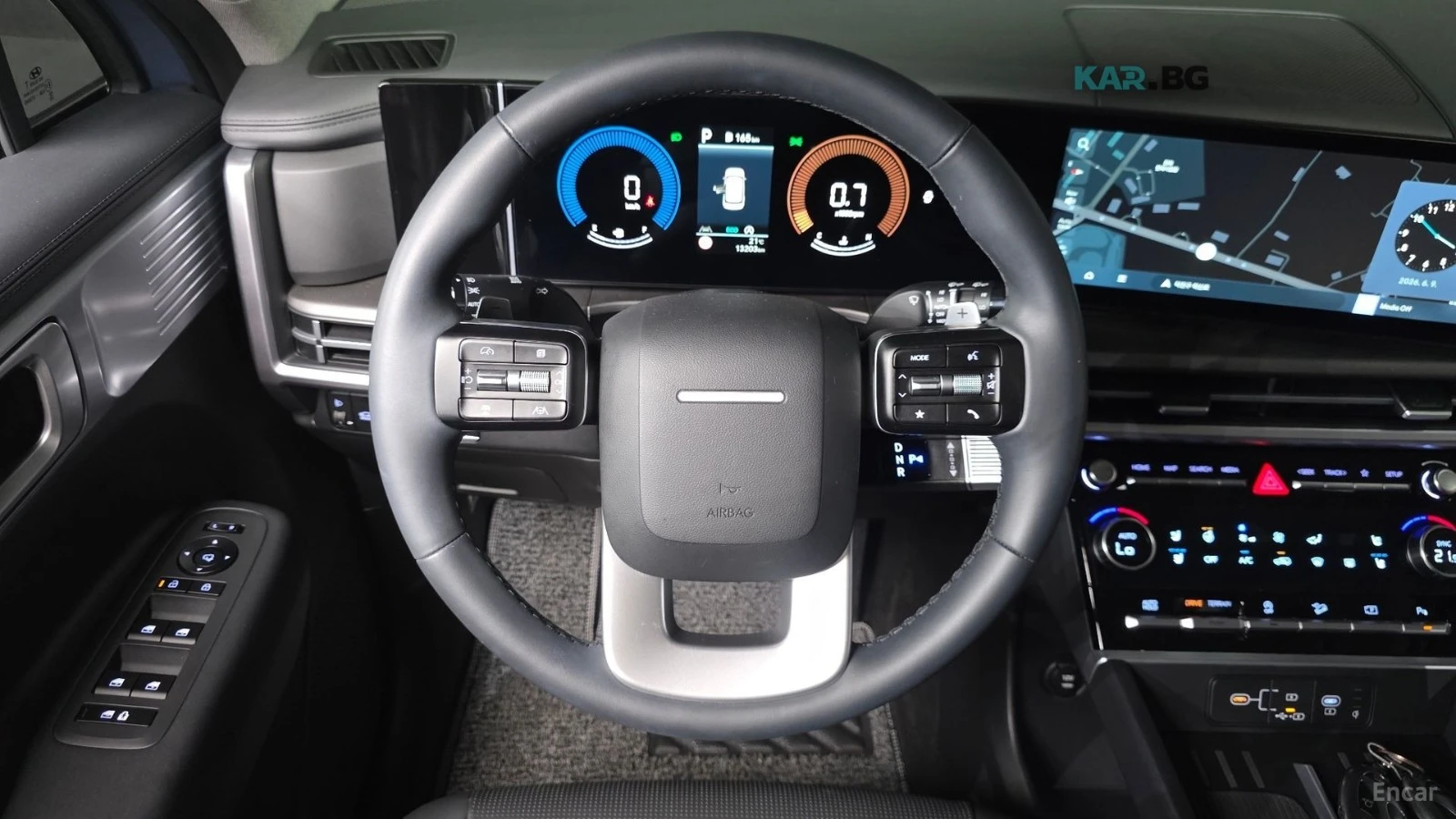 Hyundai Santa fe 2.5T 4WD* EXCLUSIVE* КОЖА* ПОДГРЕВ* ОБДУХВ* ПАНОРА, снимка 13 - Автомобили и джипове - 55077362