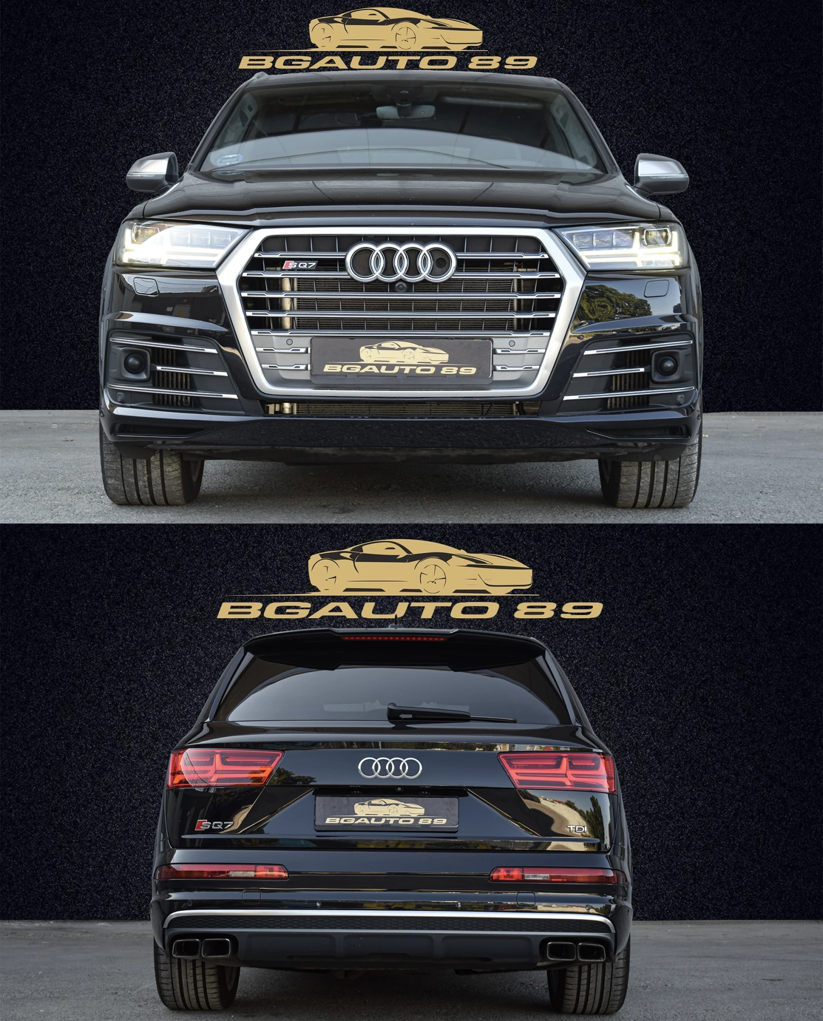 Audi SQ7 4.0TDI 435 k.c. FULL FULL, снимка 2 - Автомобили и джипове - 55586293