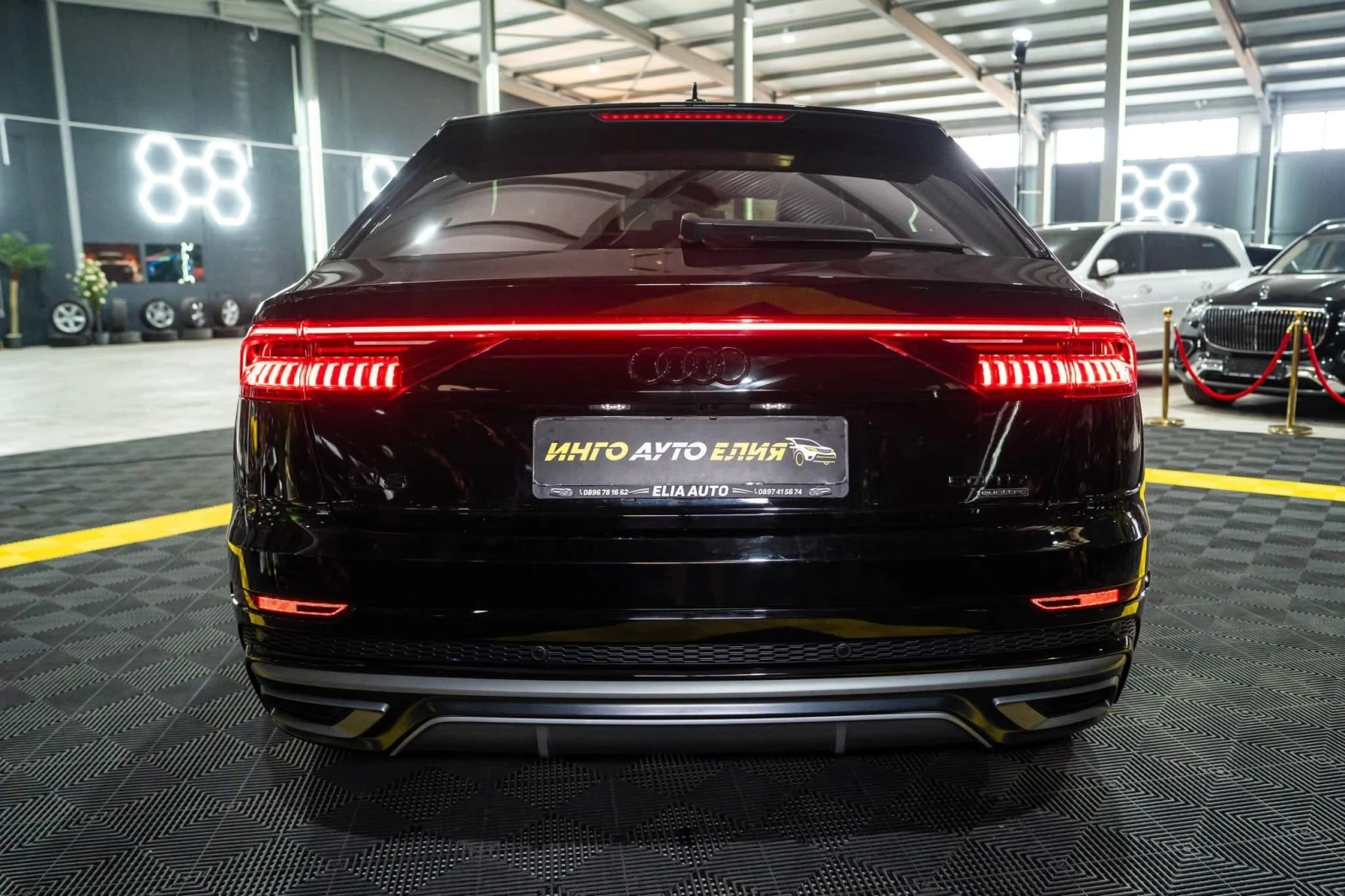 Audi Q8 50TDI QUATTRO S LINE LED ПАНО ЛИЗИНГ 100%, снимка 8 - Автомобили и джипове - 55864250