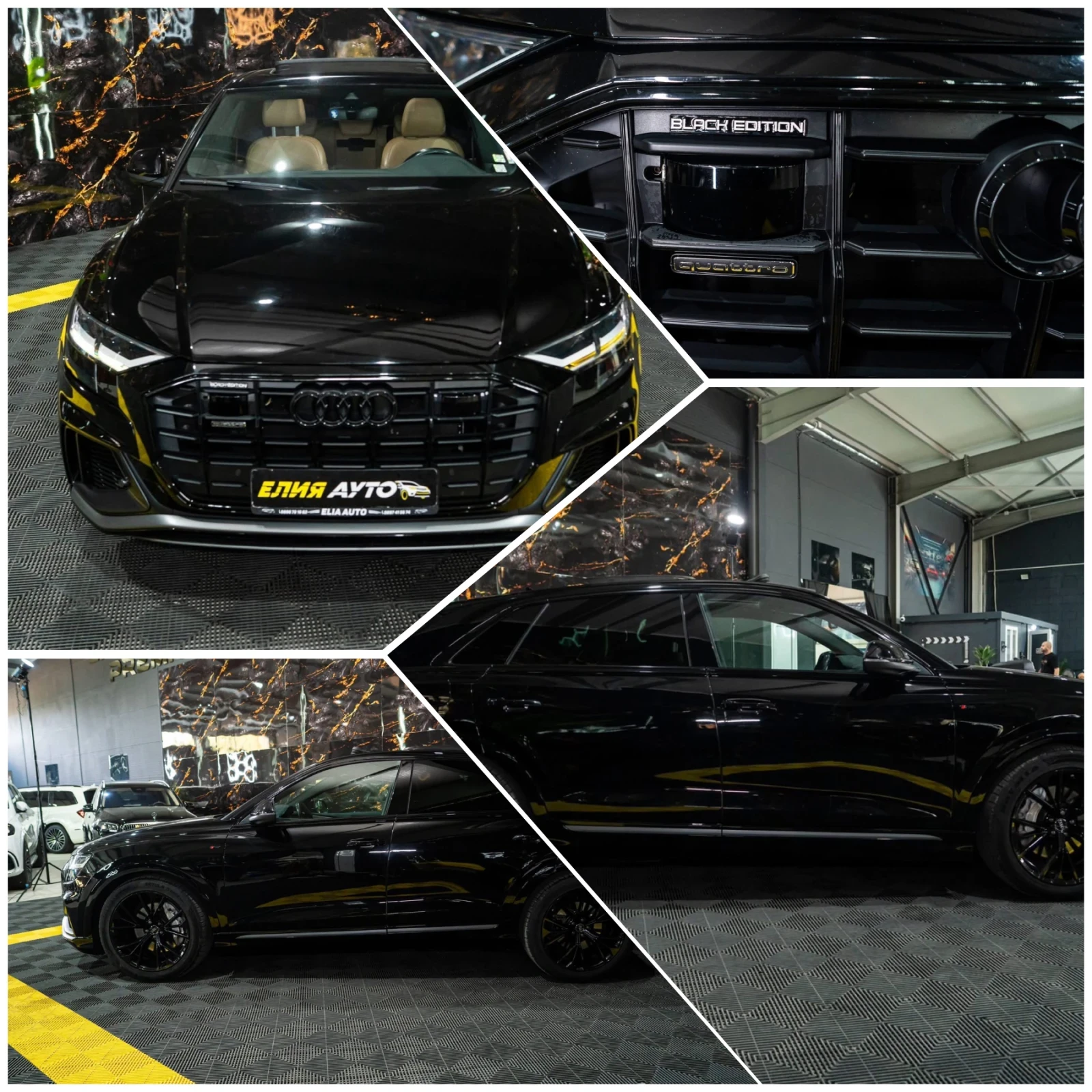 Audi Q8 50TDI QUATTRO S LINE LED ПАНО ЛИЗИНГ 100%, снимка 17 - Автомобили и джипове - 55864250