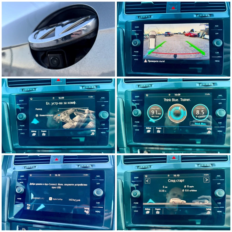 VW Golf HIGH LINE DSG DIGITAL TOP, снимка 14 - Автомобили и джипове - 52805801