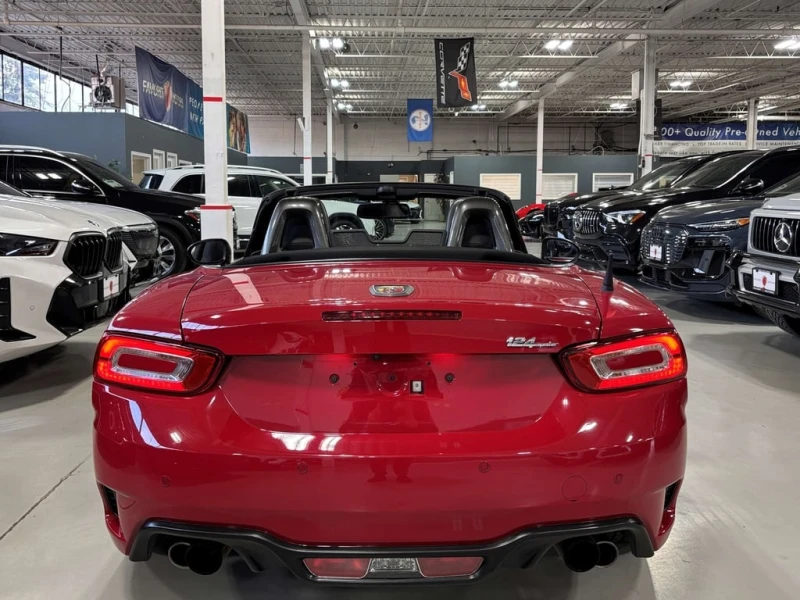 Fiat 124 Abarth| CONVERTIBLE| MANUAL| FRONTPPF| INTAKE| NAV, снимка 10 - Автомобили и джипове - 53108194