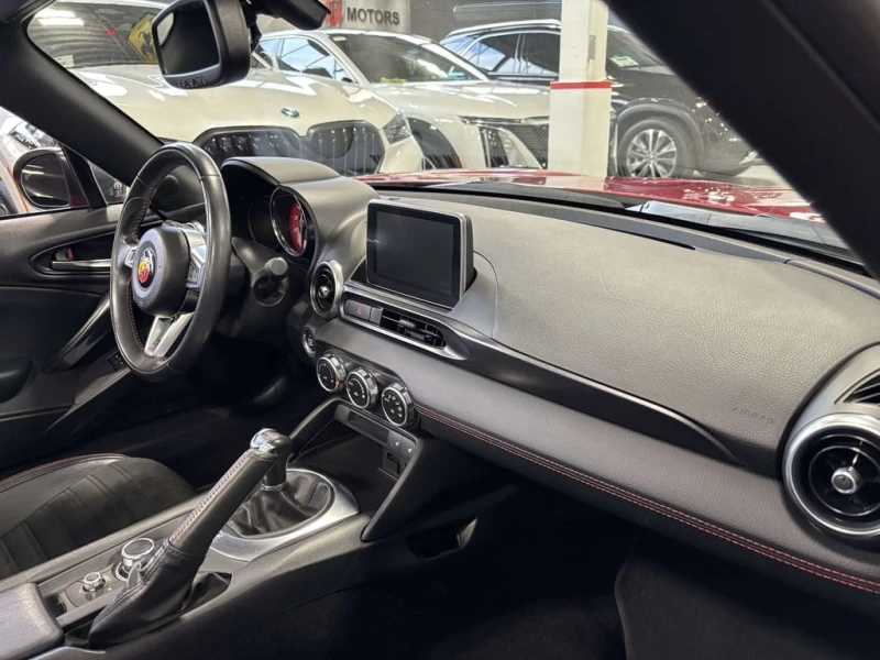 Fiat 124 Abarth| CONVERTIBLE| MANUAL| FRONTPPF| INTAKE| NAV, снимка 16 - Автомобили и джипове - 53108194