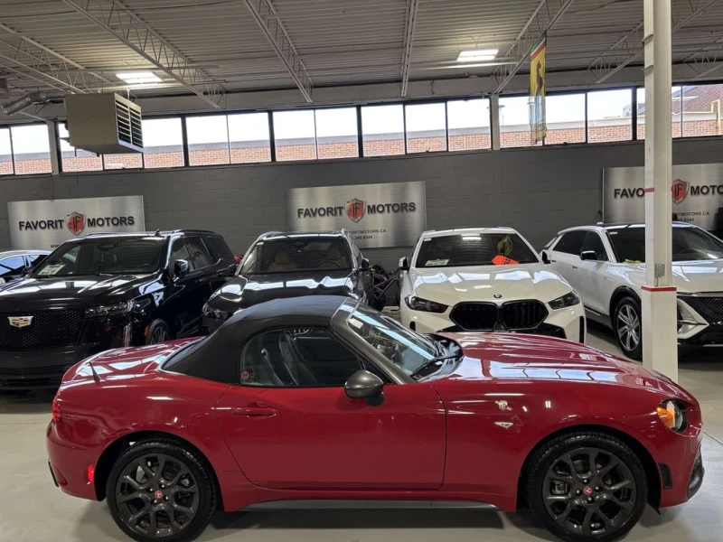 Fiat 124 Abarth| CONVERTIBLE| MANUAL| FRONTPPF| INTAKE| NAV, снимка 6 - Автомобили и джипове - 53108194