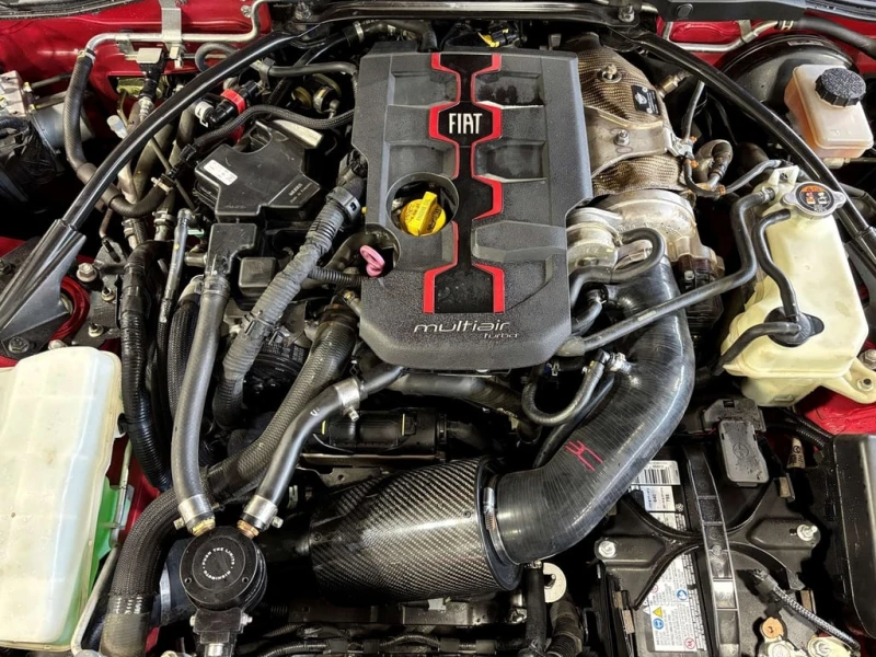 Fiat 124 Abarth| CONVERTIBLE| MANUAL| FRONTPPF| INTAKE| NAV, снимка 4 - Автомобили и джипове - 53108194