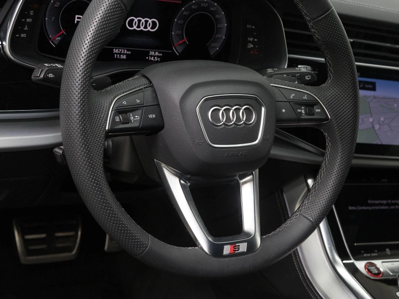 Audi SQ7 TFSI/QUATTRO/MATRIX/B&O/HEAD UP/360/BLACK/7-МЕСТЕН, снимка 6 - Автомобили и джипове - 51054060