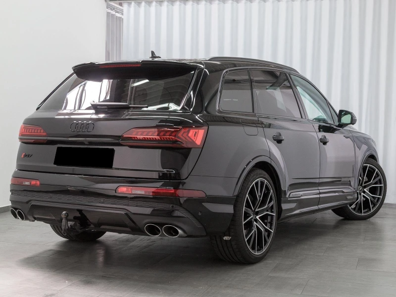 Audi SQ7 TFSI/QUATTRO/MATRIX/B&O/HEAD UP/360/BLACK/7-МЕСТЕН, снимка 4 - Автомобили и джипове - 51054060
