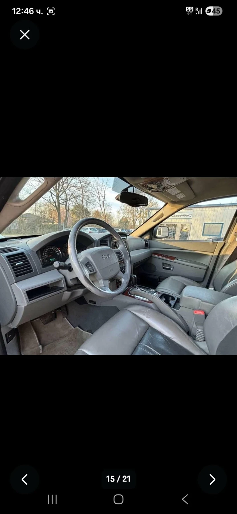 Jeep Grand cherokee 3.0CRD GERMANY TOP ZUSTAND, снимка 13 - Автомобили и джипове - 55675481