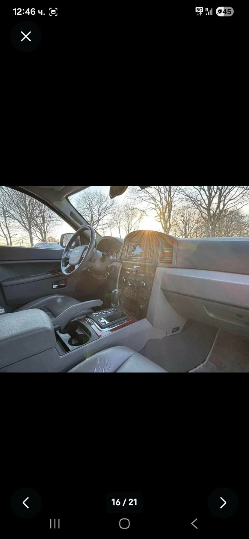Jeep Grand cherokee 3.0CRD GERMANY TOP ZUSTAND, снимка 14 - Автомобили и джипове - 55675481