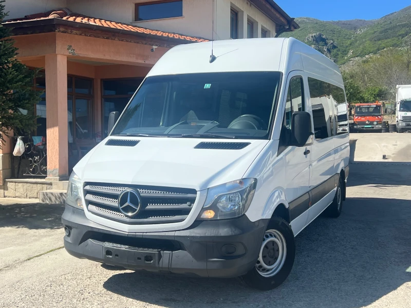 Mercedes-Benz Sprinter 316 Пътнически , 9 Места , Клима , Темпомат, снимка 2 - Бусове и автобуси - 49760950