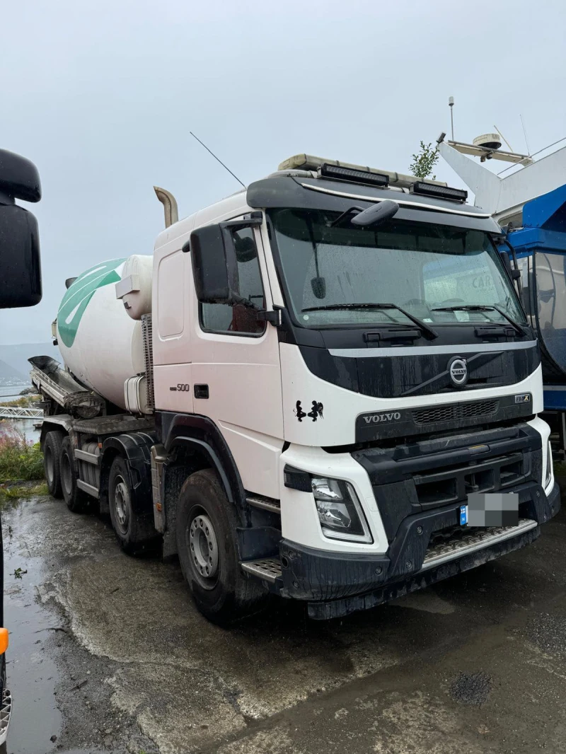 Бетон миксер Volvo FMX 500 8x4, снимка 2 - Индустриална техника - 46978418