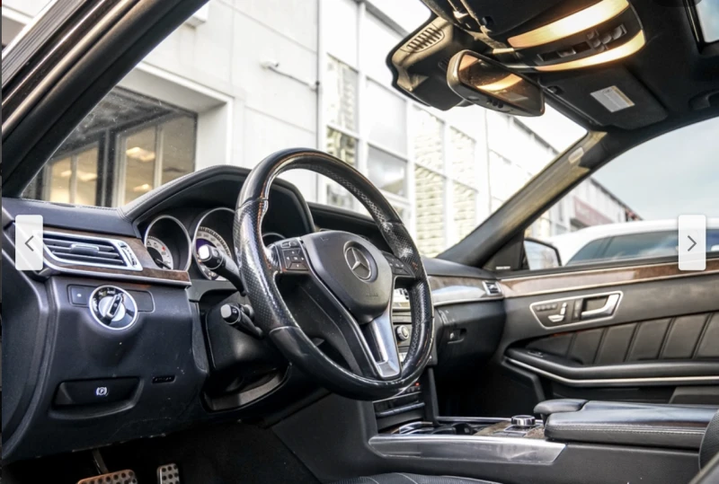 Mercedes-Benz E 500 4MATIC* AMG* PACK* HARMON* KARDON* ОБДУХВАНЕ* ПАНО, снимка 7 - Автомобили и джипове - 52614418