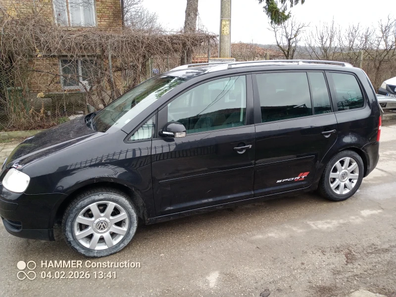 VW Touran 1.9 TDI 6+ 1, снимка 6 - Автомобили и джипове - 53565113