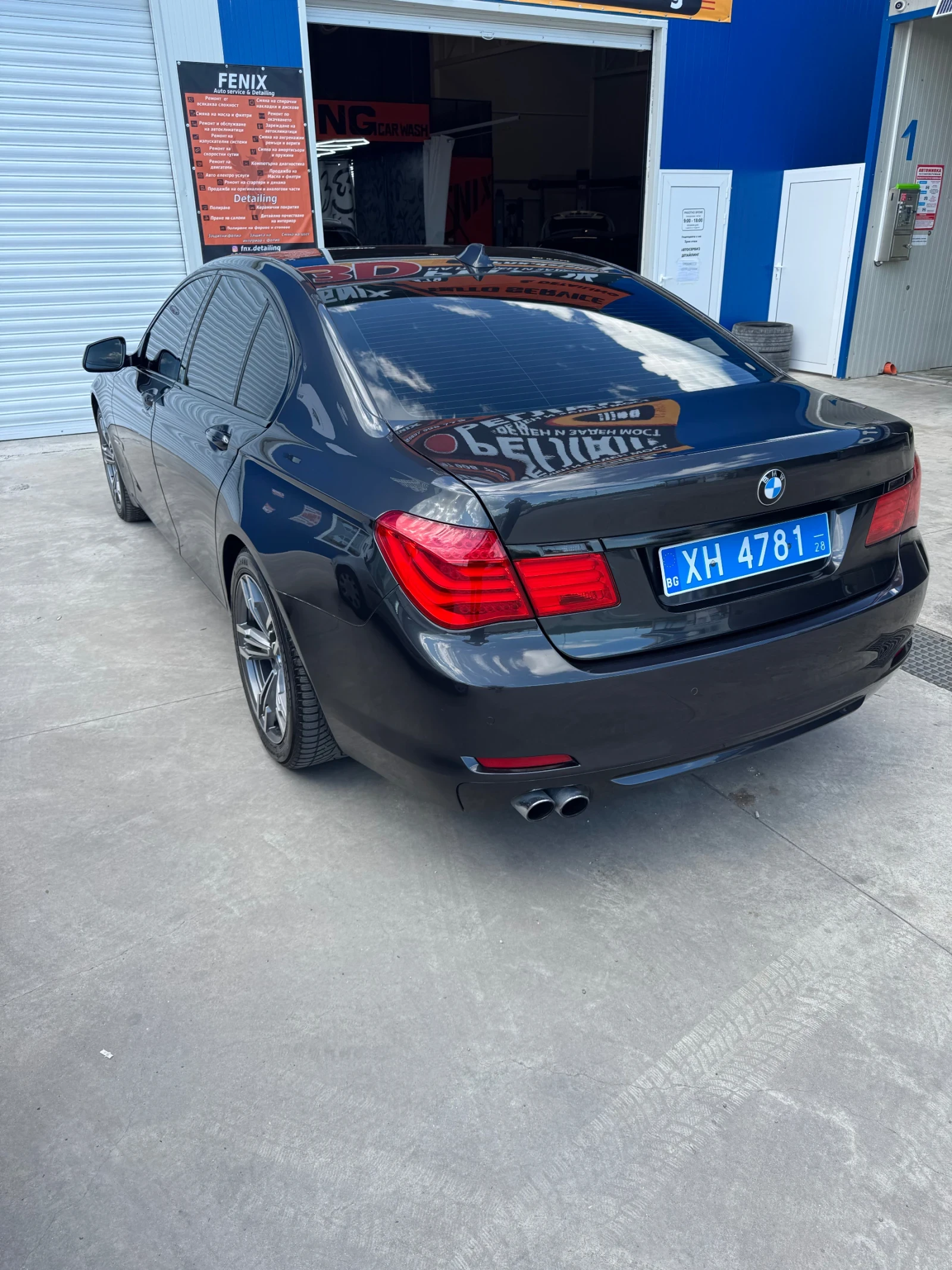 BMW 730 Head-up. Завиващ мост. Вакуум врати. Рекаро, снимка 2 - Автомобили и джипове - 54132262