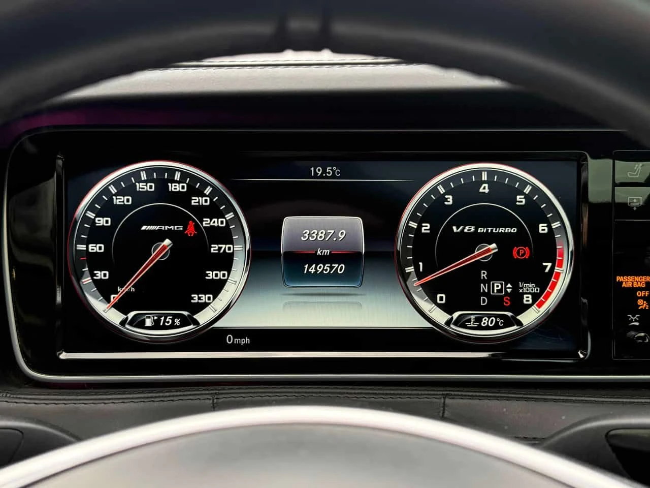 Mercedes-Benz S 63 * AMG * CARFAX * ЦЕНА ДО БГ, снимка 8 - Автомобили и джипове - 54250450