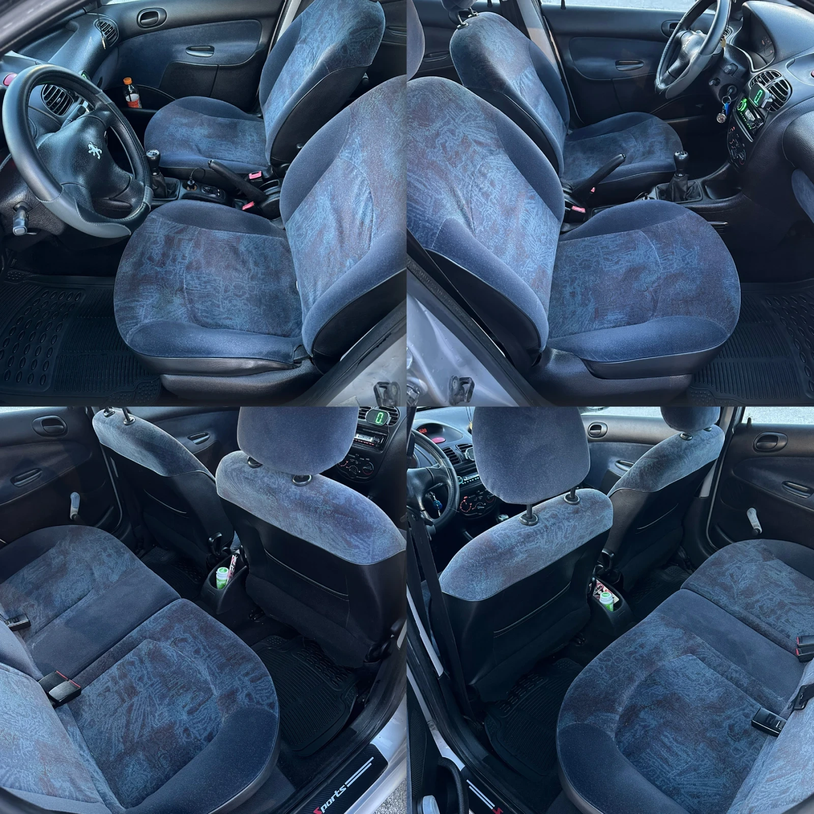 Peugeot 206 1100, снимка 6 - Автомобили и джипове - 54617944