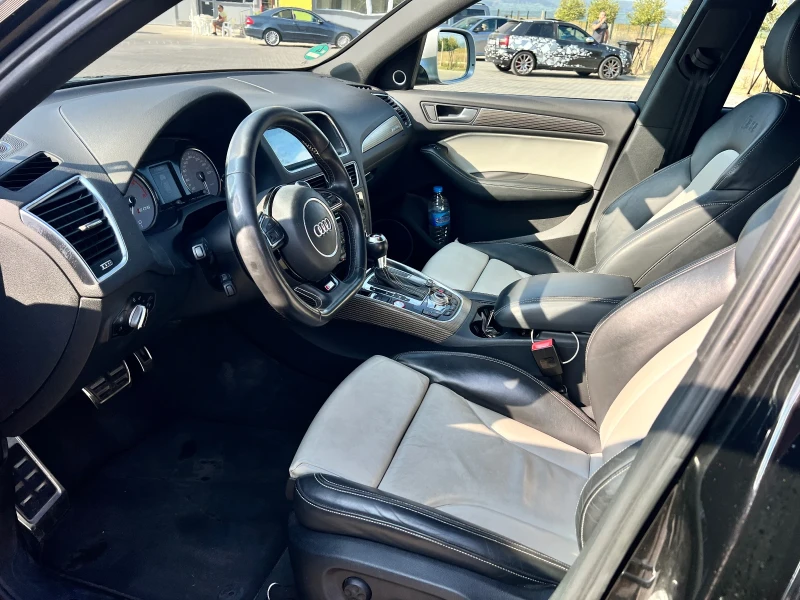 Audi SQ5 3.0 BiTDI Panorama Lane Assist, Distronic , снимка 12 - Автомобили и джипове - 52252290