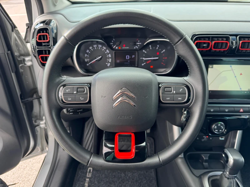 Citroen C3 Aircross 1.2 i SHINE - AUTO/ NAVI/ TEGLICH/ 114.000 km!!!, снимка 10 - Автомобили и джипове - 52003401